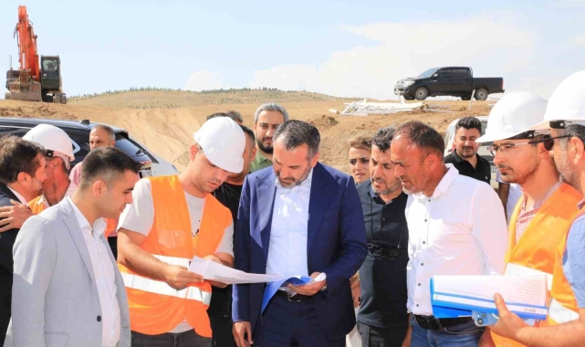Başkan Şerifoğulları, saha çalışmalarını sürdürüyor