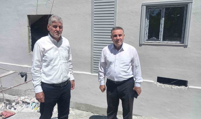 Başkan Süner, geçici konaklama merkezini inceledi
