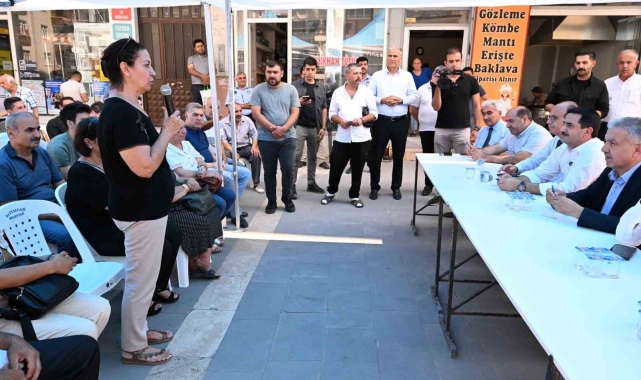 Başkan Taşkın ve Geçit vatandaşlarla buluştu