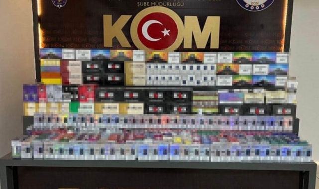 Batman'da çok sayıda gümrük kaçağı ürün ele geçirildi