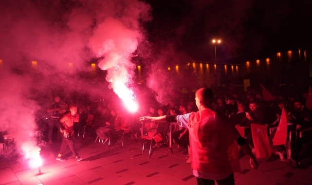 Bayburt'ta çeyrek final sevinci