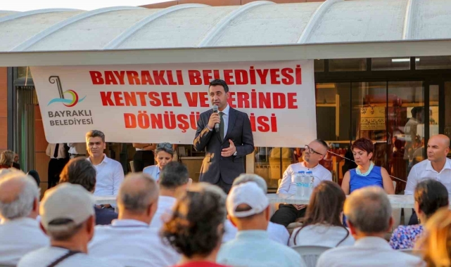 Bayraklı'da kentsel dönüşüm ofisleri açıldı