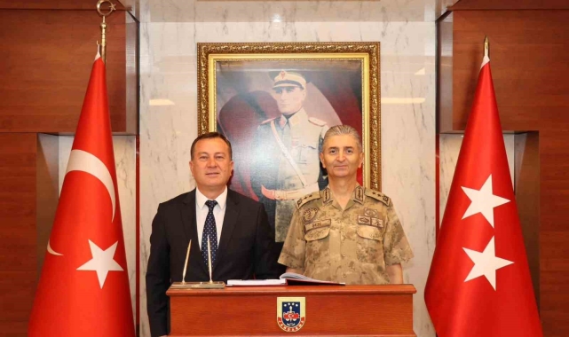 Belediye Başkanı Doğan'dan Tümgeneral Şen'e ziyaret