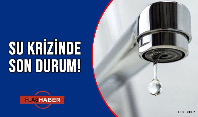 BELEDİYEDEN SU KESİNTİLERİ İLE İLGİLİ  YENİ AÇIKLAMA GELDİ!