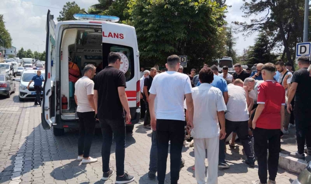 Belindeki silahın ateş alması sonucu yaralandı