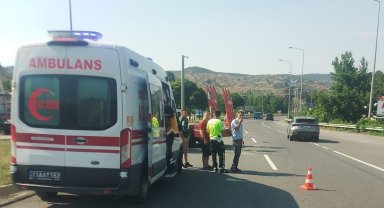 Bilecik'te meydana gelen trafik kazasında 1 kişi yaralandı