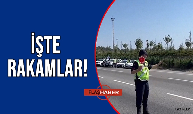 BİR HAFTALIK TRAFİK DENETİMLERİ AÇIKLANDI!