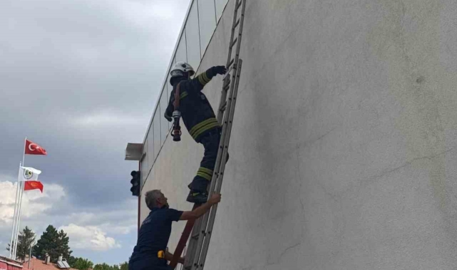 Bolu İtfaiyesi afetlere karşı eğitimlere devam ediyor