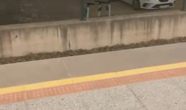 Bursa'da arazi aracıyla dakikalarca drift attı...O anlar kamerada