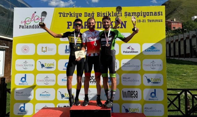 Büyükşehir'in pedalı Erzurum'dan şampiyonlukla döndü