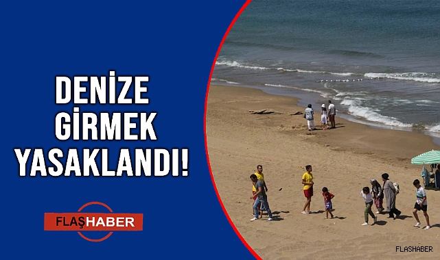 CANINI SEVEN BURALARDA DENİZE GİRMESİN!