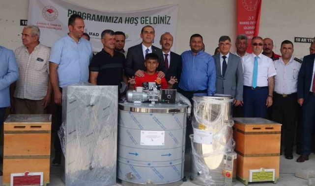 Çankırı'da arıcılara yüzde 70 hibeli destek