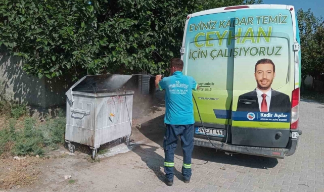 Ceyhan Belediyesi'nden Mercimek Mahallesi'ne temizlik çıkarması