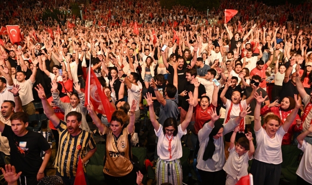 Çeyrek final heyecanı Sanatçılar Parkı'nda yaşanacak