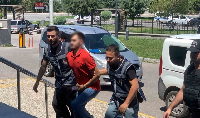 Cinayet zanlısı 6 gün sonra saklandığı köyde yakalanarak tutuklandı