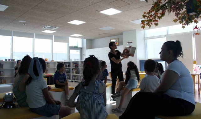 Çocuk Kütüphanesi'nde eğiten, eğlendiren etkinlikler