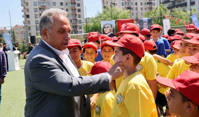 Çocuklar yaz sporunu Talas'ta yapacak
