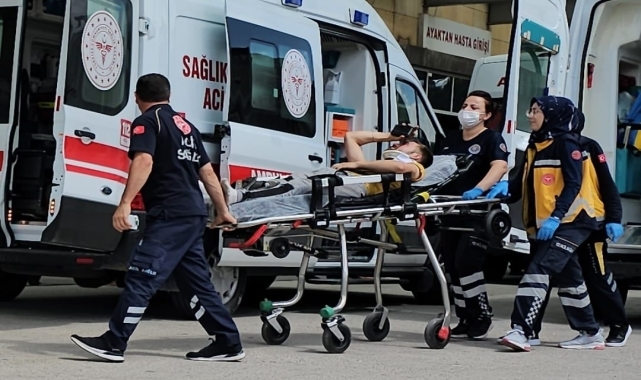 Çorum'da 9 yerinden bıçaklanan kişi ağır yaralandı