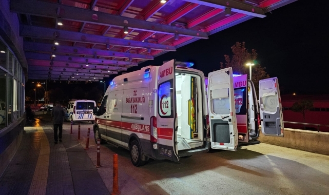 Çorum'da nişanlısının babası tarafından bıçaklanan kişi yaralandı