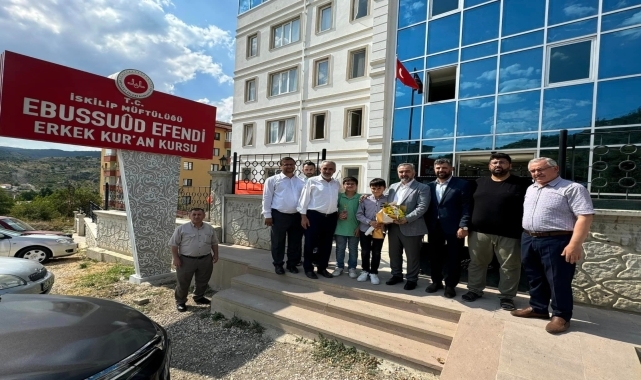 Çorum Müftüsü Yıldırım İskilip&#039;te incelemelerde bulundu