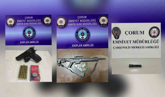 Çorum polisinin şok uygulamaları devam ediyor