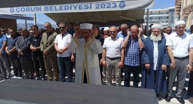 Çorum'da İsmail Heniye için gıyabi cenaze namazı kılındı