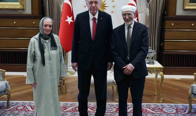 Cumhurbaşkanı Erdoğan, Faslı filozof Taha Abdurrahman'ı kabul etti