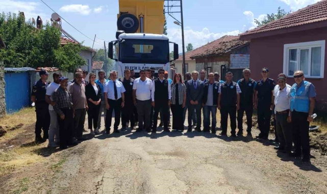 Darıdere köyünün yol sorunu çözüldü