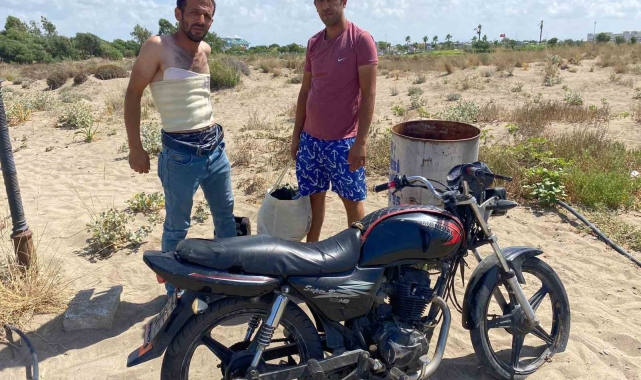 Deniz keyfi yapan inşaat işçileri hayatların şokunu yaşadı