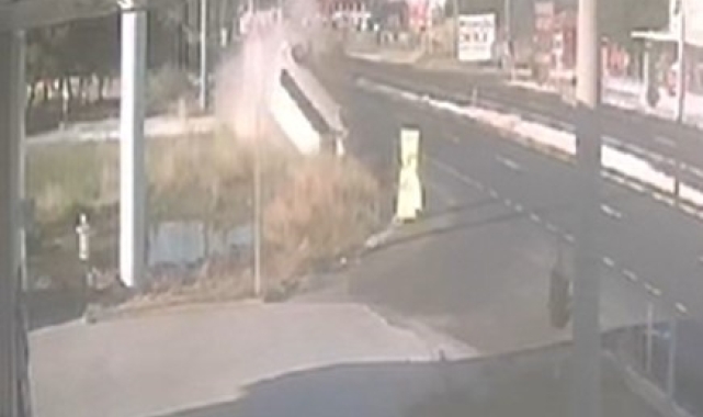Denizli'de alkol ve dikkatsizliğin neden olduğu kazalar görüntülere yansıdı