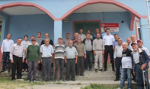 DİKMEN'DE KAYMAKAM CİVELEK, KÖY ZİYARETLERİNDE BULUNDU!