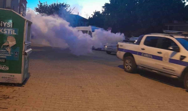 Dilovası'nda ilaçlama çalışmaları