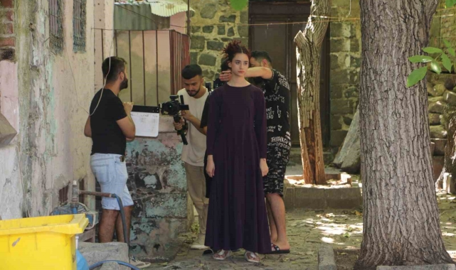 Diyarbakır'ın tarihi Sur ilçesinde uzun metrajlı korku filmi çekiliyor
