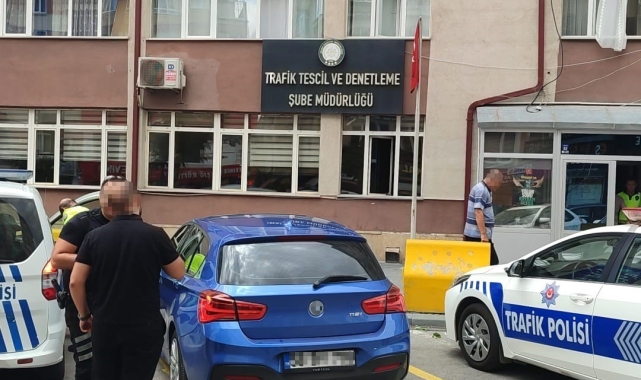Driftin faturası ağır oldu, hem lastikleri hem de cebi yandı