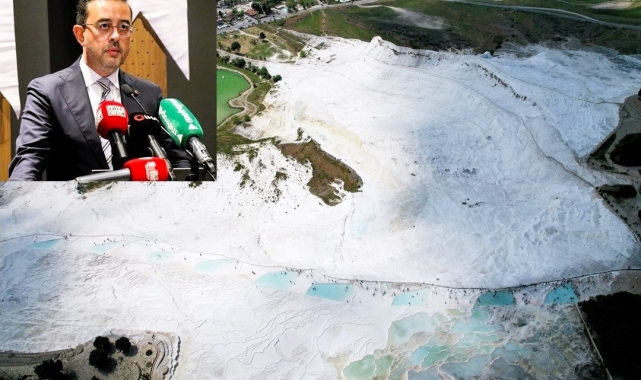 DSO Başkanı Kasapoğlu; "Dünya mirasımız Pamukkale'nin geleceği risk altında"