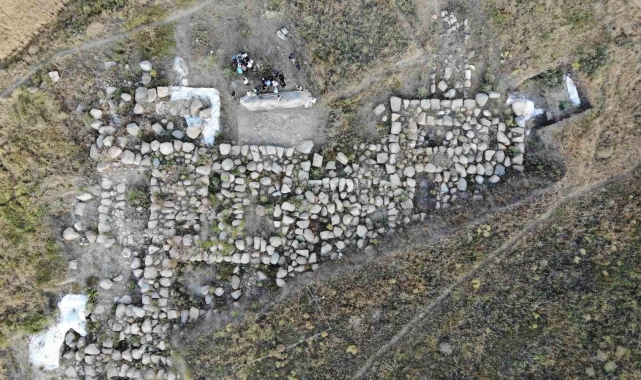Dünyanın en eski mozaiğinin bulunduğu Uşaklıhöyük'te bu yılki kazı çalışması tamamlandı