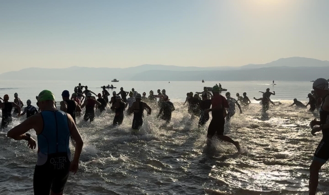 Eğirdir Triatlonu Türkiye Kupası sona erdi