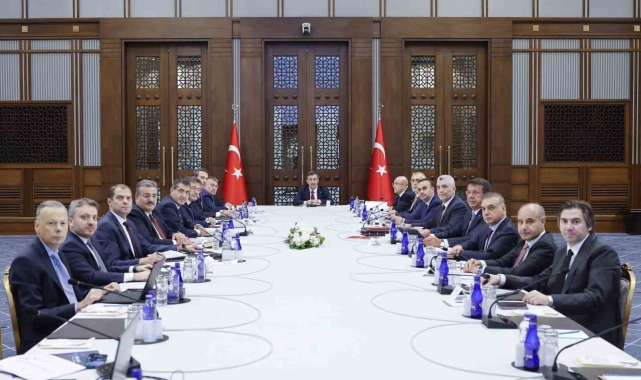 EKK, Cumhurbaşkanı Yardımcısı Yılmaz başkanlığında toplandı