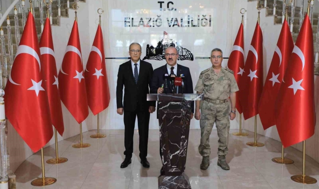Elazığ Valisi Toraman, Elazığ'da 6 ayda meydana gelen asayiş olaylarını değerlendirdi