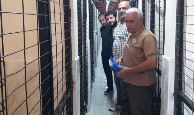 Elazığ'da Hayvan Bakımevinde denetim