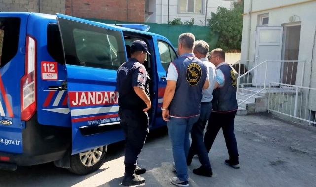 Emet'te cinayet zanlısı muhtar tutuklandı