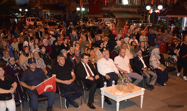 ERFELEK'TE 15 TEMMUZ DEMOKRASİ VE MİLLİ BİRLİK GÜNÜ ETKİNLİĞİ DÜZENLENDİ!