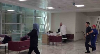 Erzurum Şehir Hastanesi'nde mavi kod tatbikatı