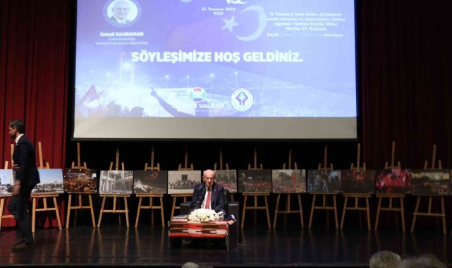 Eski TBMM Başkanı İsmail Kahraman, ihanet gecesini anlattı