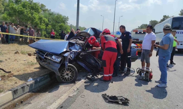 Fethiye'de trafik kazası: 1 ölü
