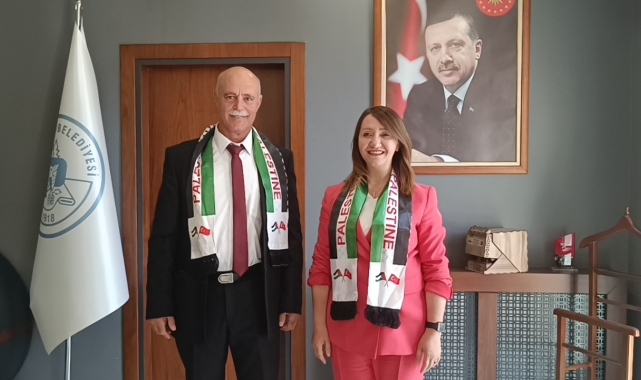 Filistin halkının yanında olmak için kardeş şehir oldular
