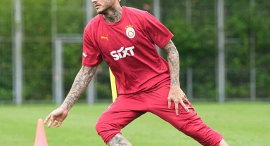 Galatasaray günün ilk idmanını yaptı