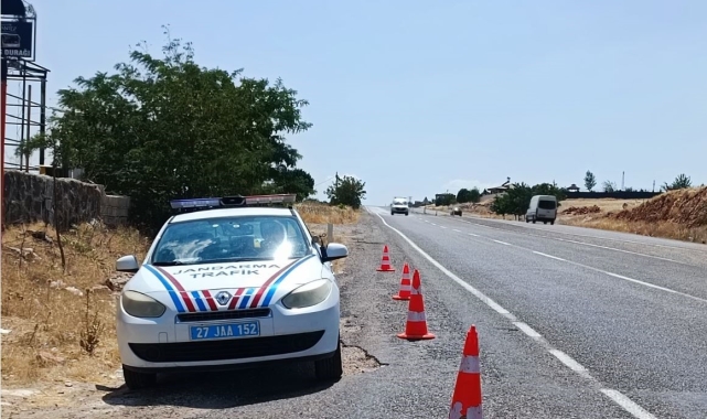 Gaziantep'te 135 araç sürücüsüne 331 bin 650 TL ceza