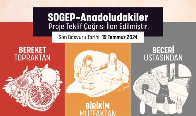 GEKA, 2024 yılı SOGEP 'Anadoludakiler' programını açıkladı