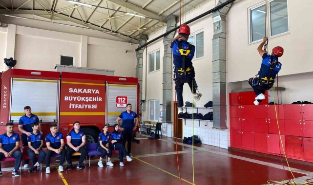 Geleceğin "ateş savaşçıları" Sakarya'da yetişiyor